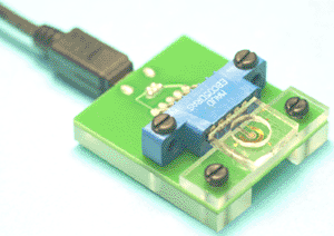 Image: Lab-on-a-chip sensor detects manganese in blood (Photo courtesy of University of Cincinnati).